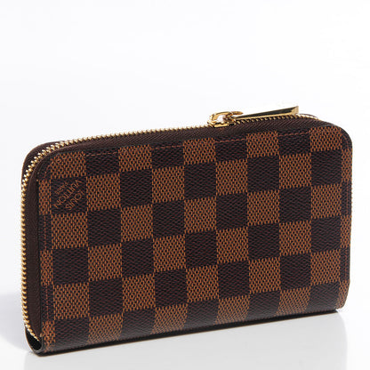 Louis Vuitton Damier Ebene Zippy Compact Wallet 3 of 8