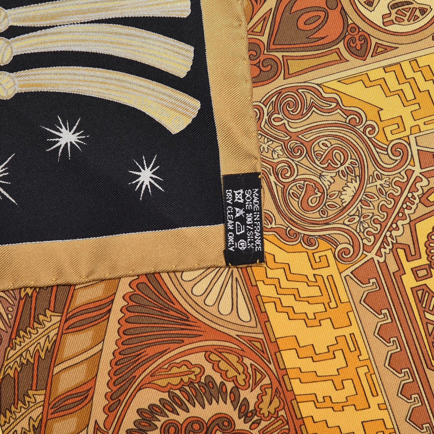 Hermes Silk Sur Un Tapis Volant Scarf 90 6 of 6