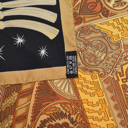 Hermes Silk Sur Un Tapis Volant Scarf 90 6 of 6