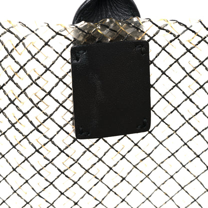 Bottega Veneta Nappa Intrecciato PVC Medium Cabat Black 11 of 12