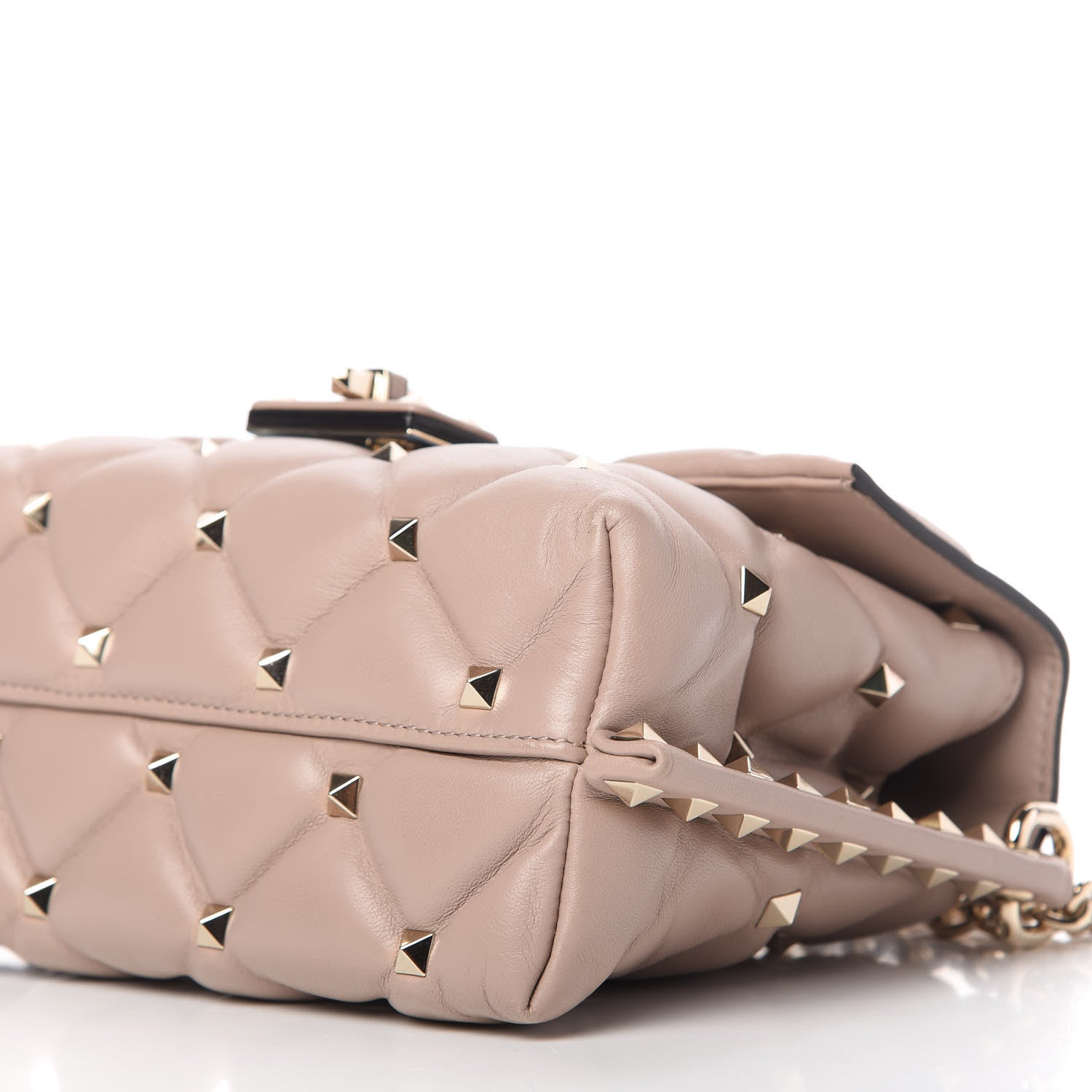 Valentino Garavani Nappa Small Candystud Crossbody Poudre 7 of 10