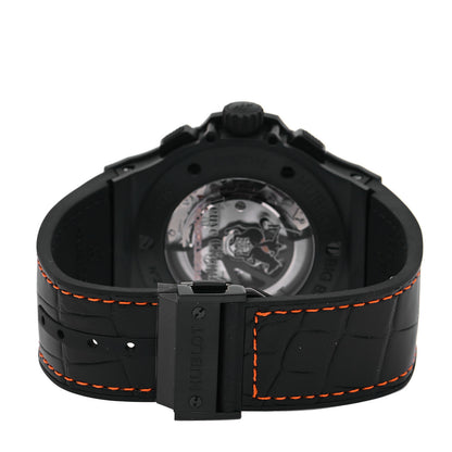 Hublot Ceramic Alligator 44mm Big Bang Limited Edition "Veuve Clicquot" Automatic Watch Black 301.C1.1140.LR.VCP21 3 of 5