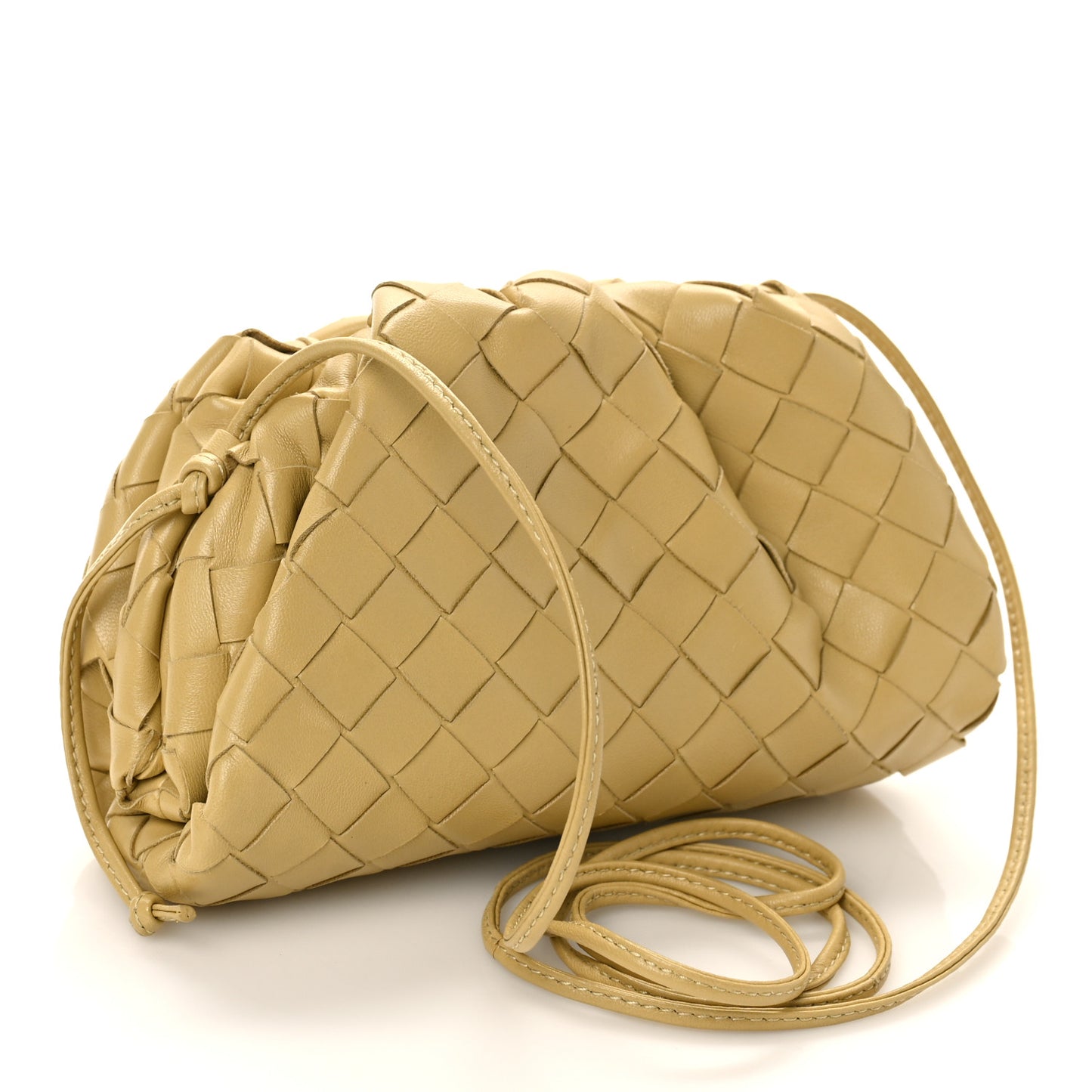 Nappa Intrecciato The Mini Pouch Tapioca