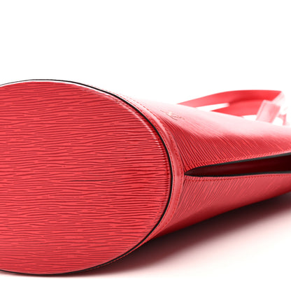 Louis Vuitton Epi Saint Jacques GM Castillan Red 9 of 9