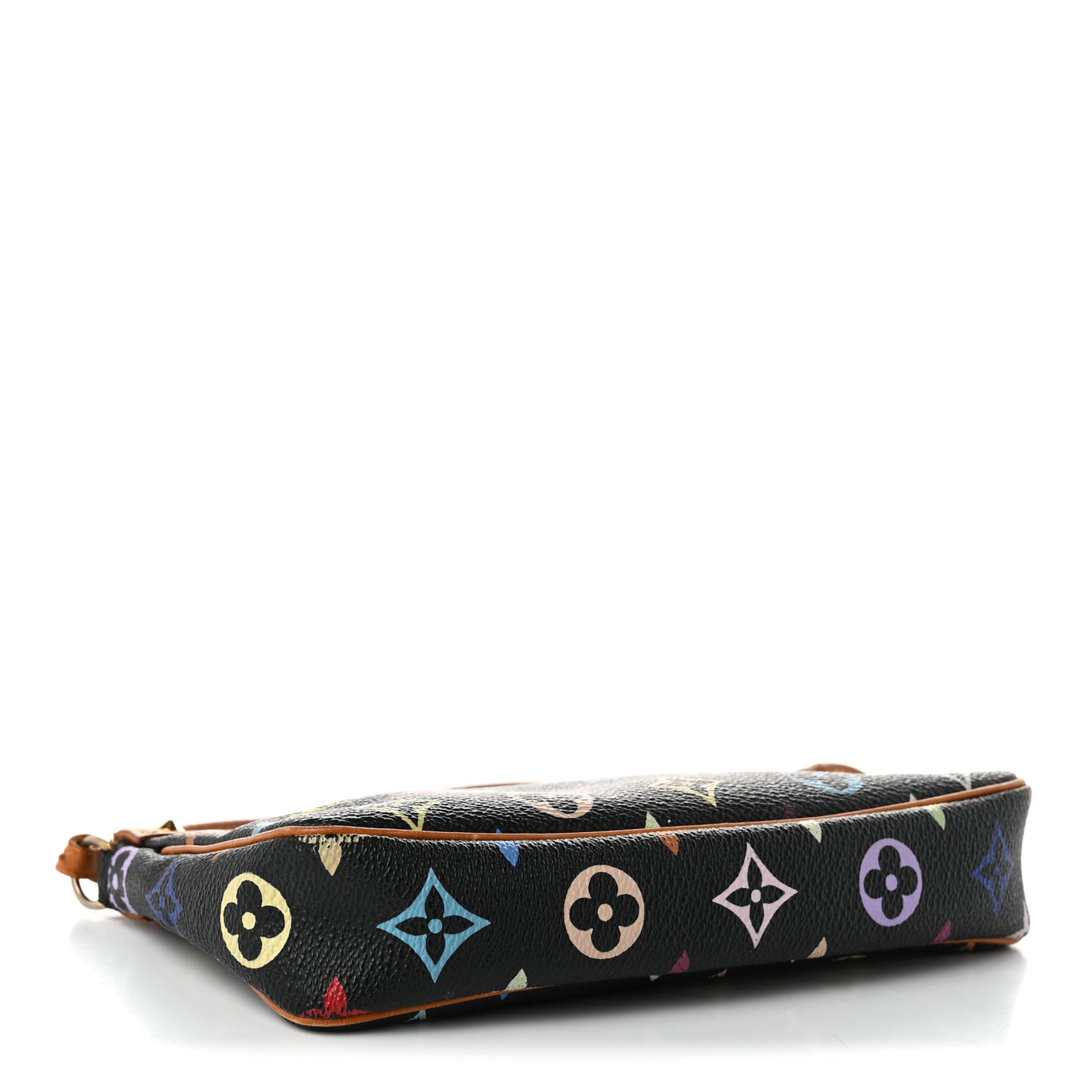 Monogram Multicolor Pochette Accessories Black