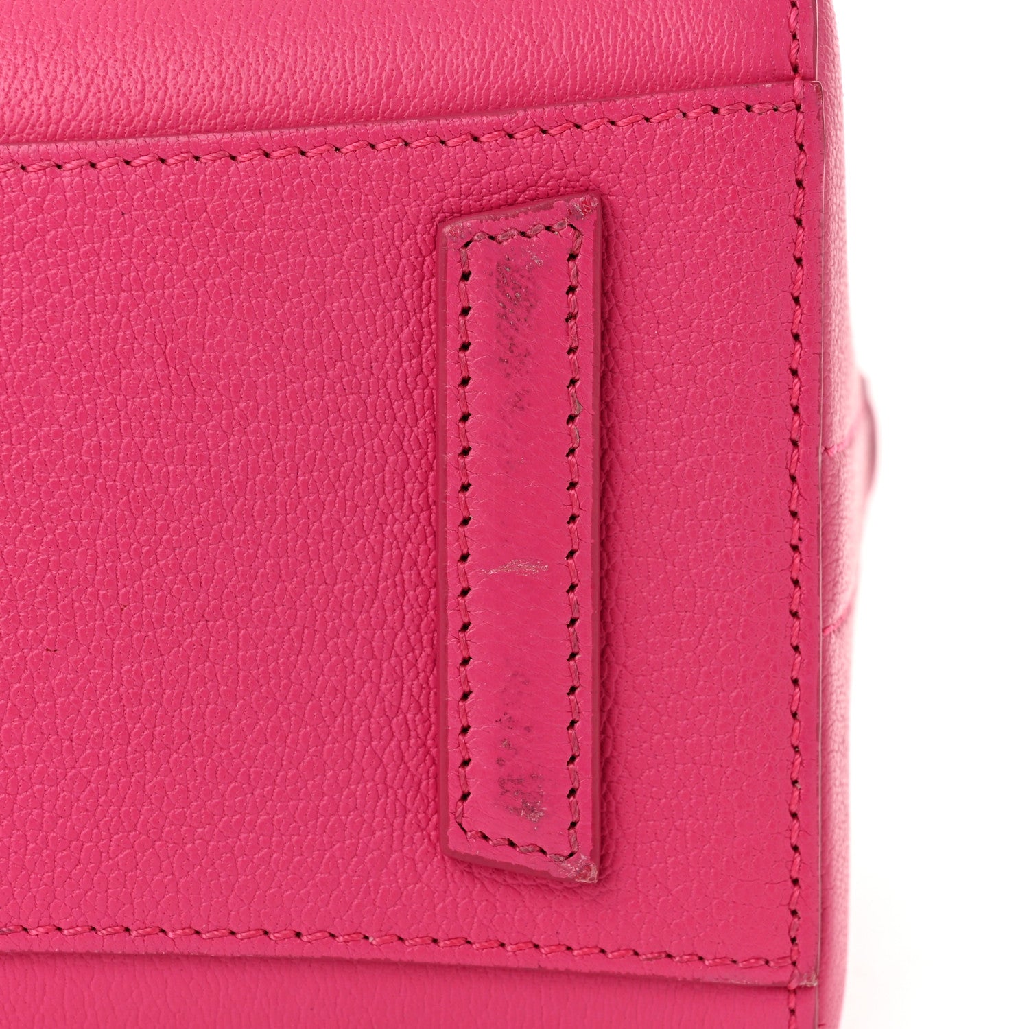 Givenchy Sugar Goatskin Mini Antigona Neon Pink 11 of 12