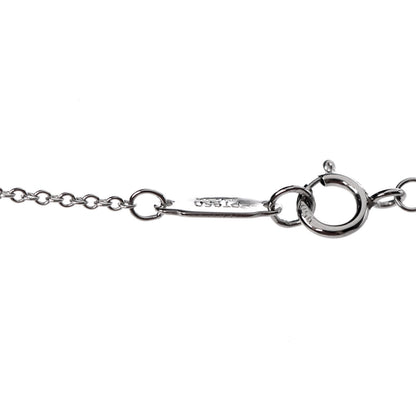 Tiffany Platinum Diamond Mini Heart Pendant Necklace 5 of 6
