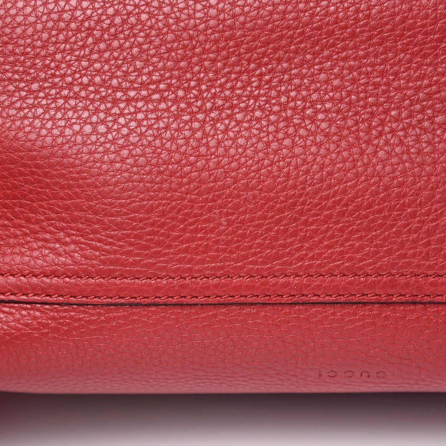 Cellarius Calfskin Large GG Marmont Shoulder Bag Vulcanic Red