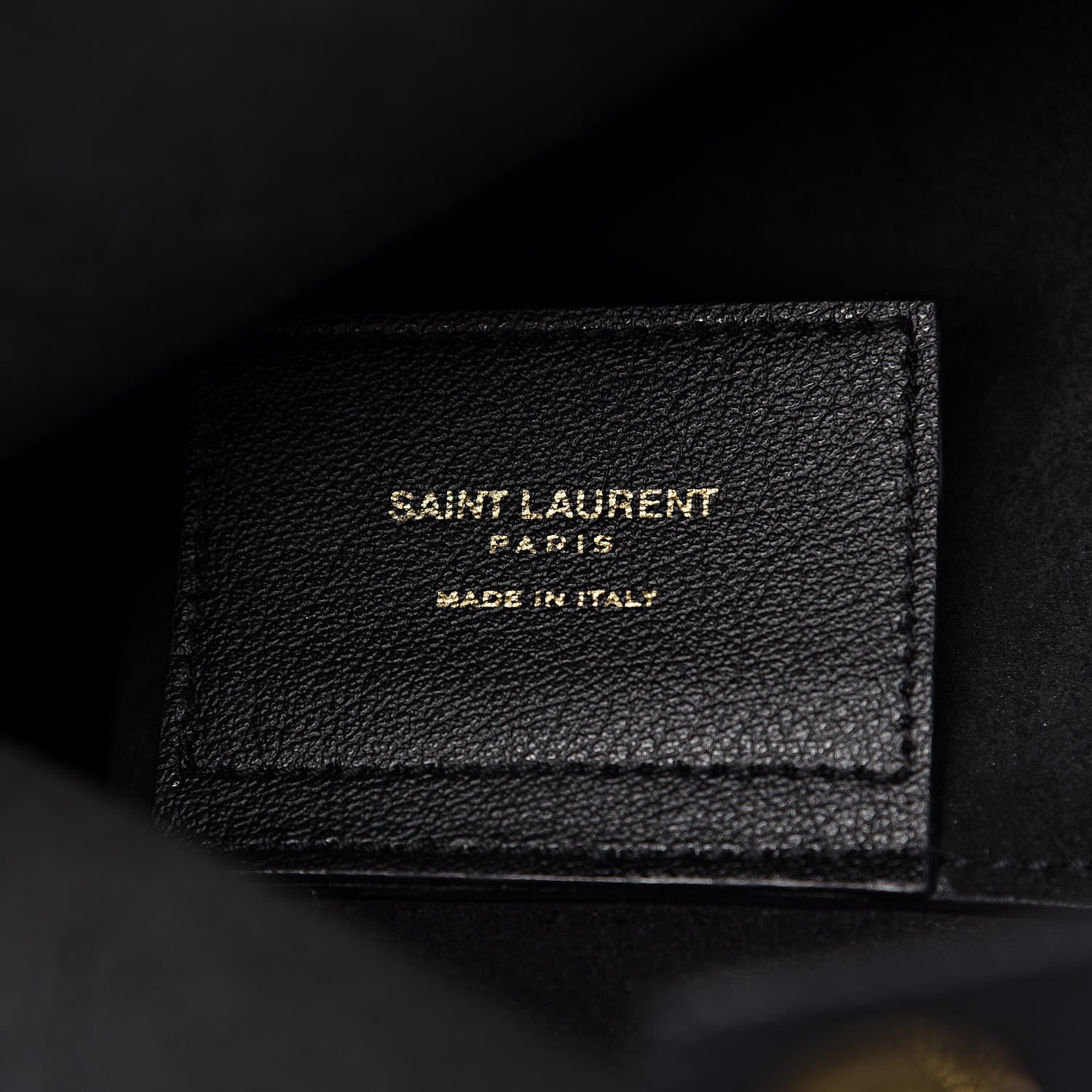 Saint Laurent Calfskin Toy Shopping Tote Black 7 of 15