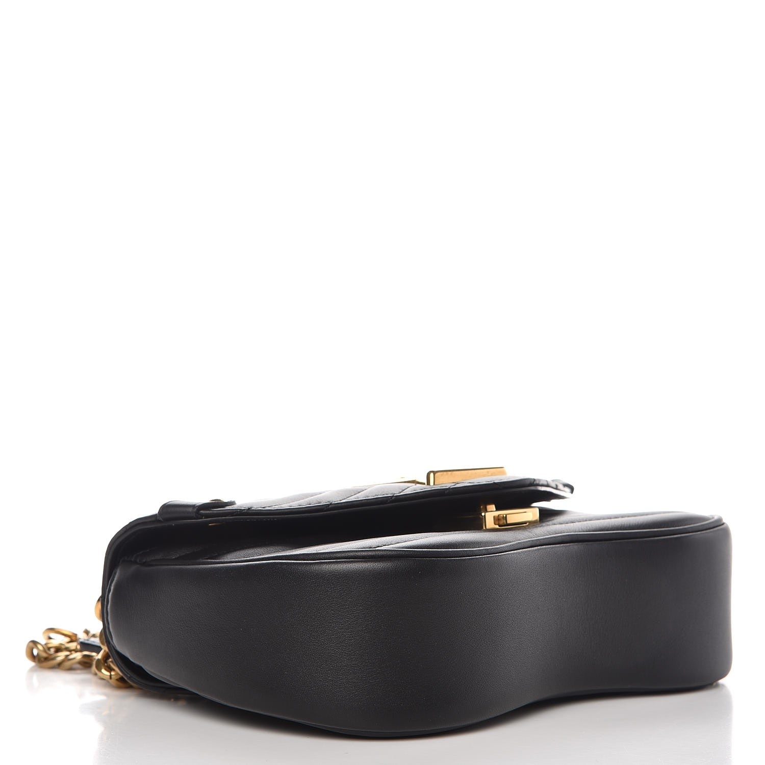 Louis Vuitton Calfskin New Wave Chain PM Black 4 of 10