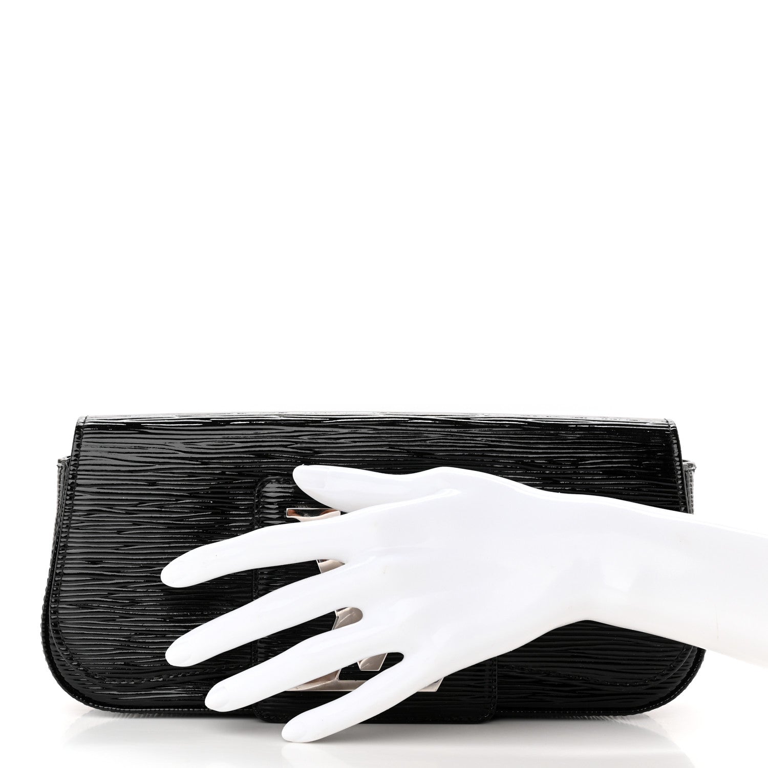 Louis Vuitton Epi Electric Sobe Clutch Black 2 of 10