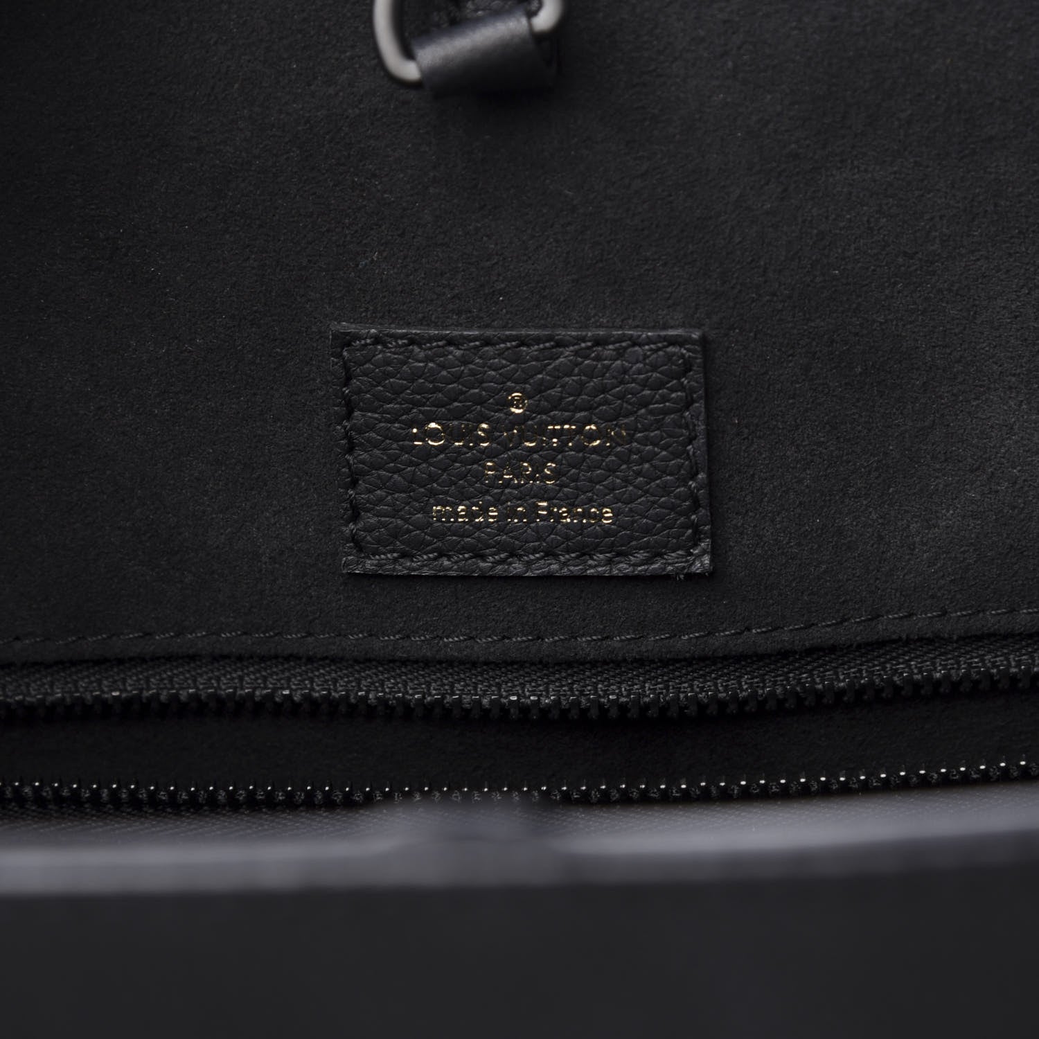 Louis Vuitton Soft Calfskin Lockme Tote MM Black 8 of 10
