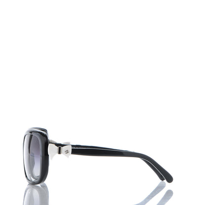 Chanel CC Bow Sunglasses 5171 Black White 3 of 9