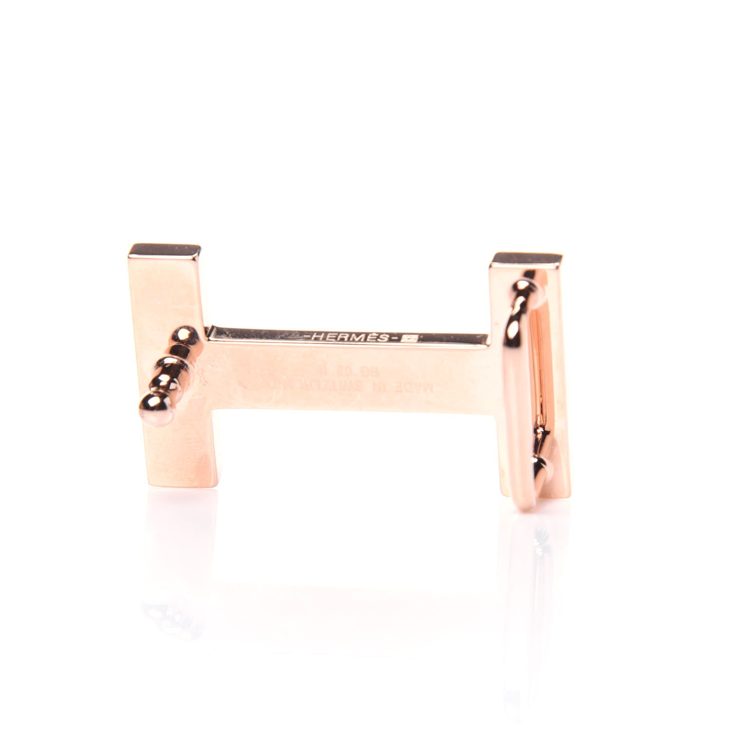 Hermes Swift Epsom 13mm Focus Belt 80 Black Gold 4 of 6