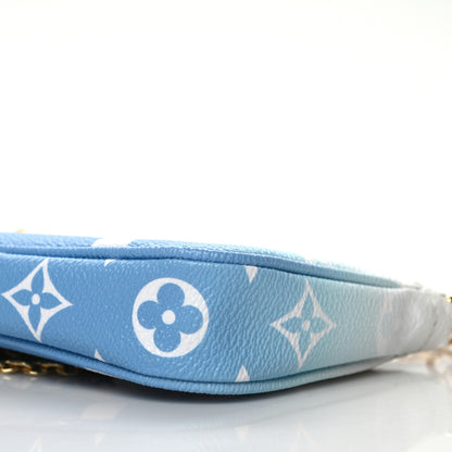 Louis Vuitton Monogram Giant By The Pool Multi Pochette Accessories Mini Pochette Blue 6 of 9
