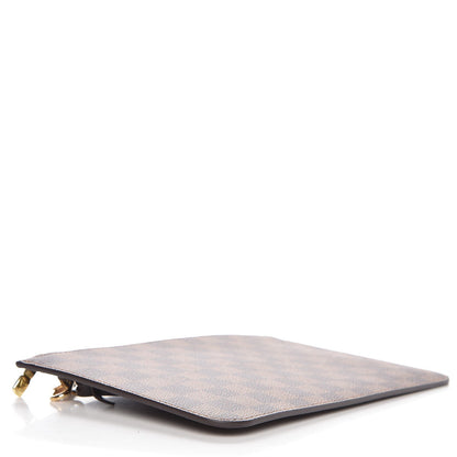 Louis Vuitton Damier Ebene Neverfull MM GM Pochette 4 of 8