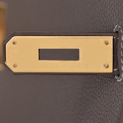 Hermes Togo Kelly Retourne 32 Etoupe 28 of 40