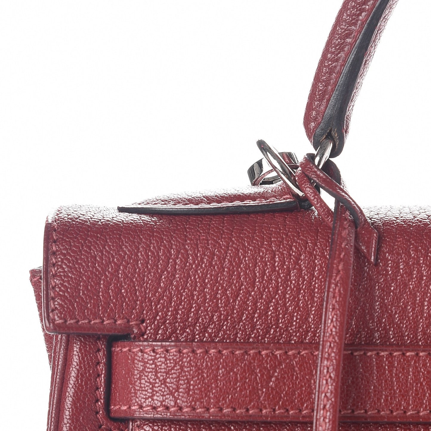 Chevre De Coromandel Kelly Retourne 32 Rouge H