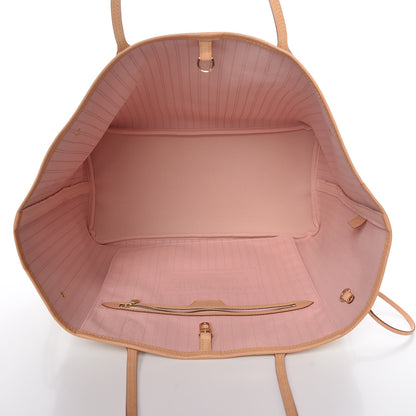 Louis Vuitton Damier Azur Neo Neverfull GM Rose Ballerine 8 of 12