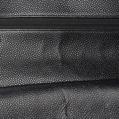 Chanel Caviar Quilted Medium Double Flap Black 20 of 25