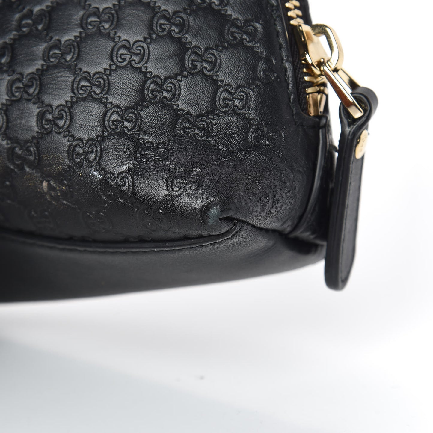 Microguccissima GG Cosmetic Case Black