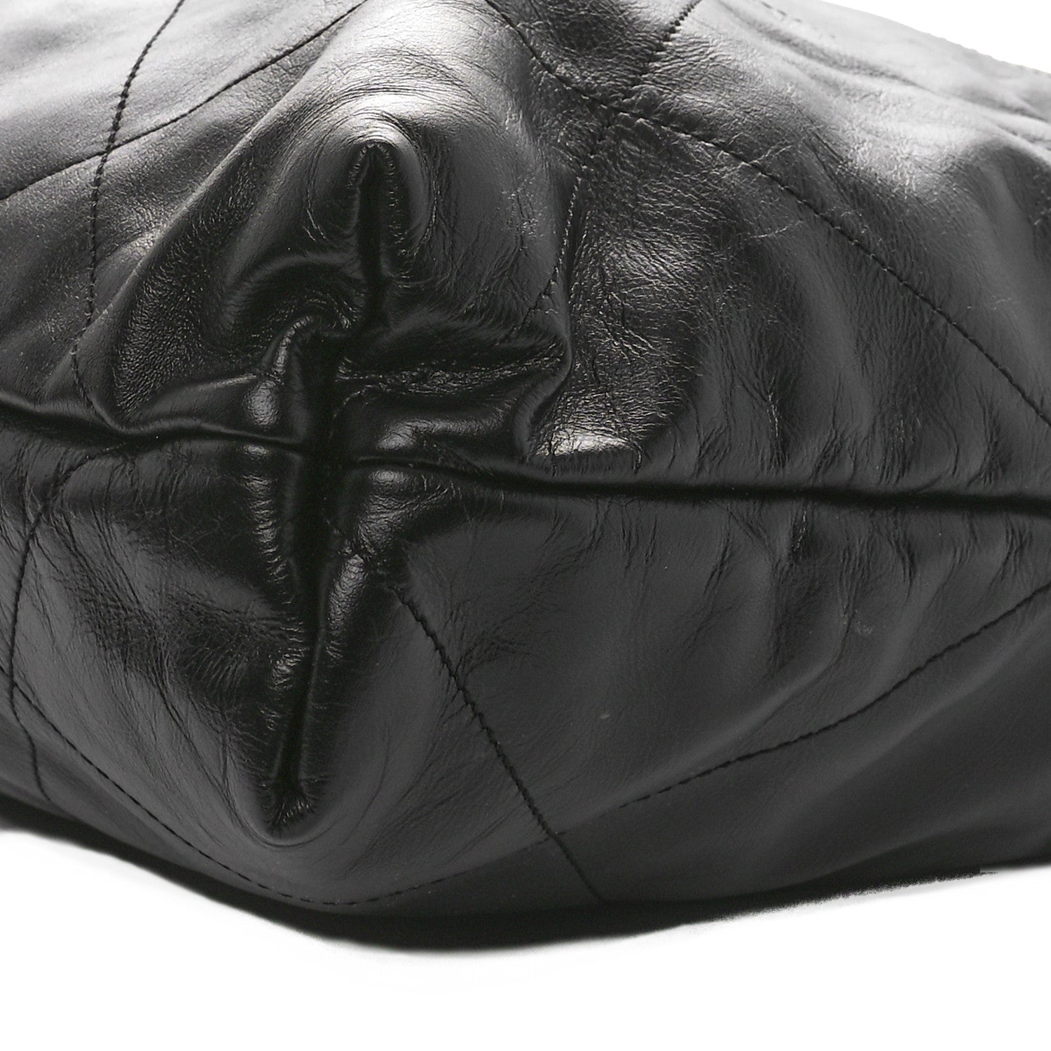 Chanel Shiny Calfskin Quilted Chanel 22 Black 11 of 11