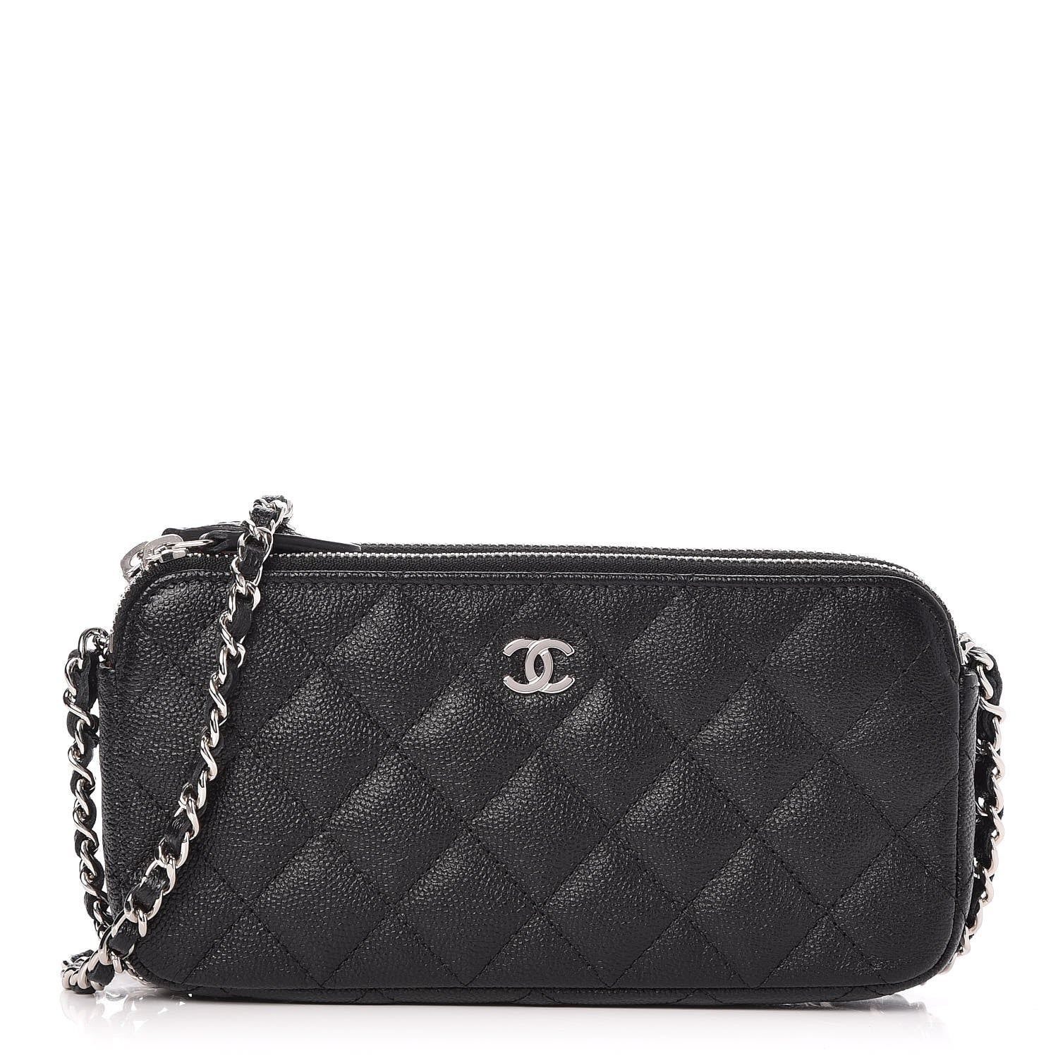 Chanel Caviar Quilted Small Clutch With Chain Black 1 of 9