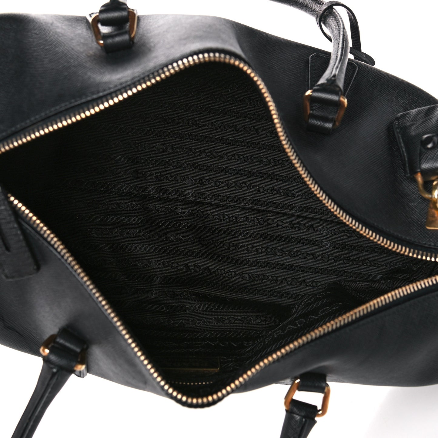 Saffiano Sport Shoulder Bag Black