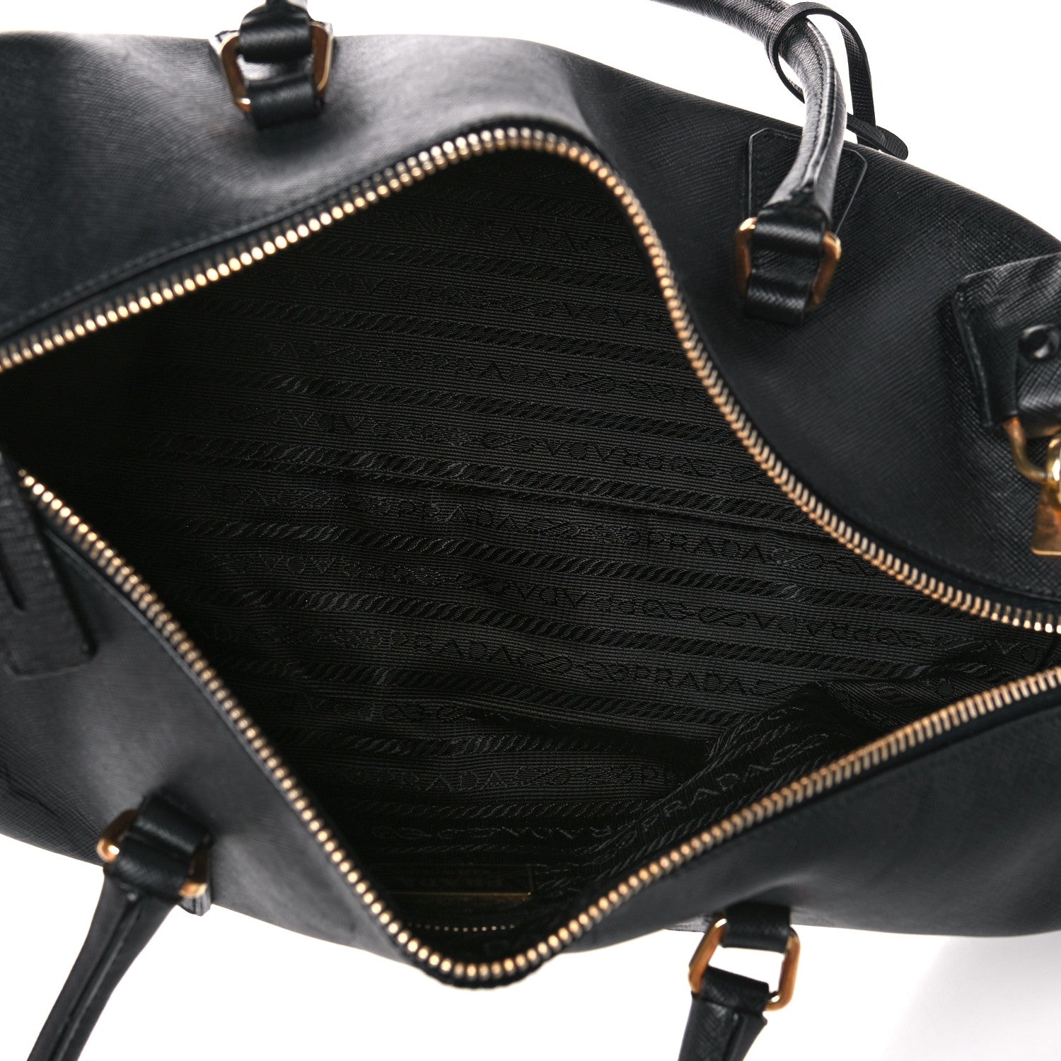 Prada Saffiano Sport Shoulder Bag Black 5 of 14