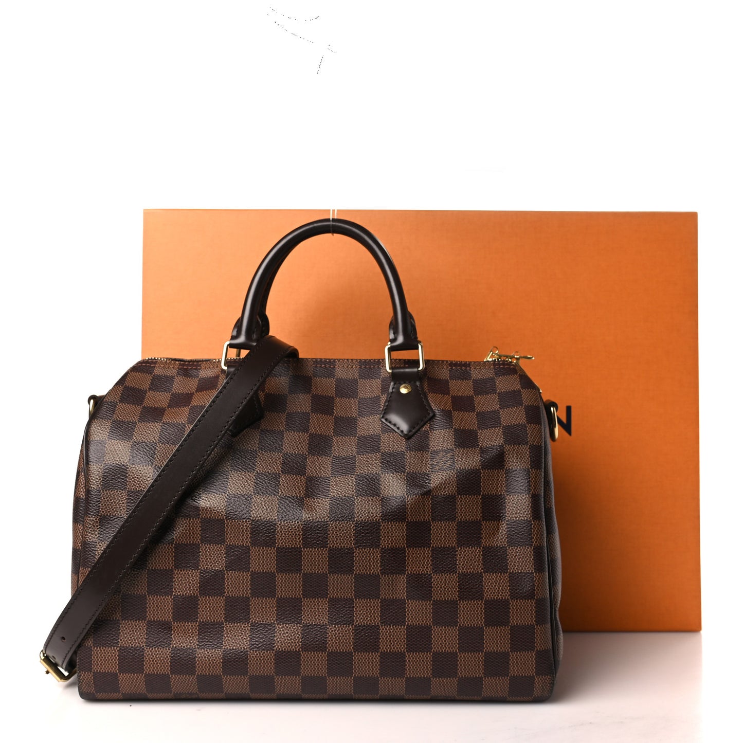 Damier Ebene Speedy Bandouliere 30