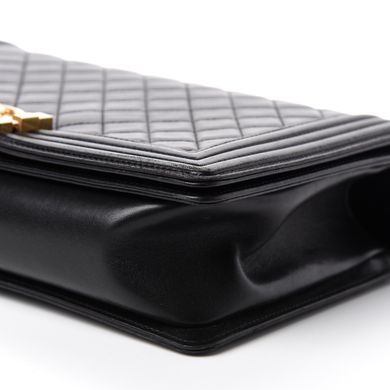 Chanel Lambskin Quilted New Medium Boy Flap Black 7 of 16