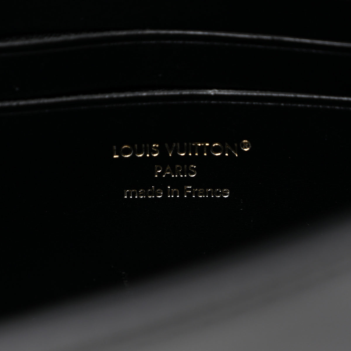 Louis Vuitton Calfskin LV Wallet On Chain Capucines Black 6 of 12