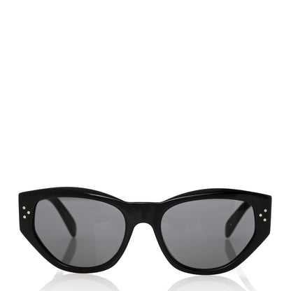 Celine Acetate Polarized Square Sunglasses CL40219I Black 2 of 7