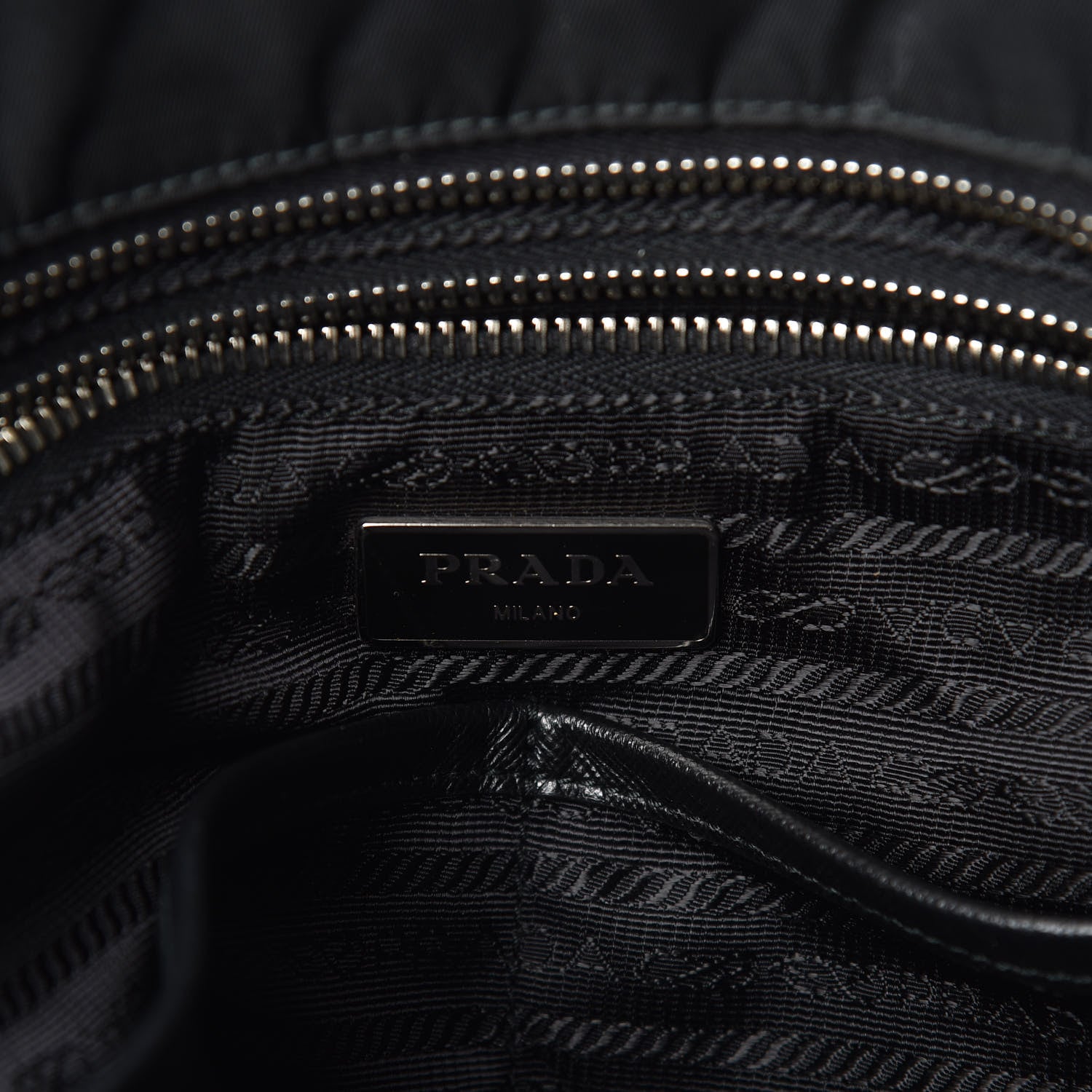 Prada Tessuto Nylon Vela Diaper Bag Black 6 of 8