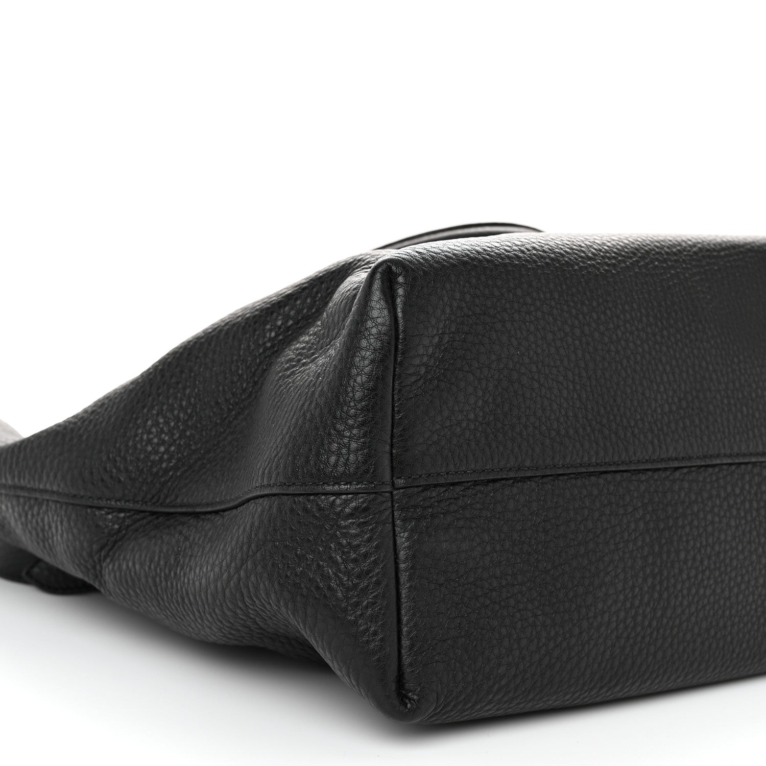 Prada Vitello Daino Shopping Tote Black 9 of 10
