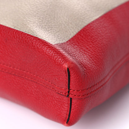 Gucci Calfskin Elton John Levon-Goodbye Tote Red 11 of 15