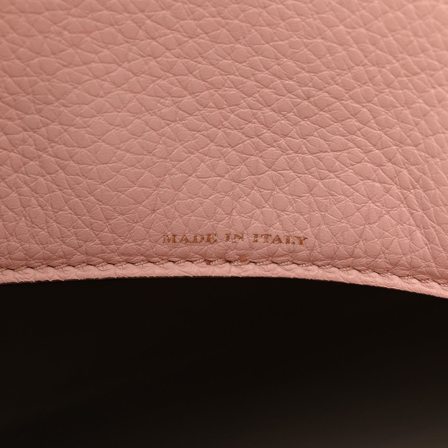 Marais Calfskin Medium Belt Bag Pale Ash Rose