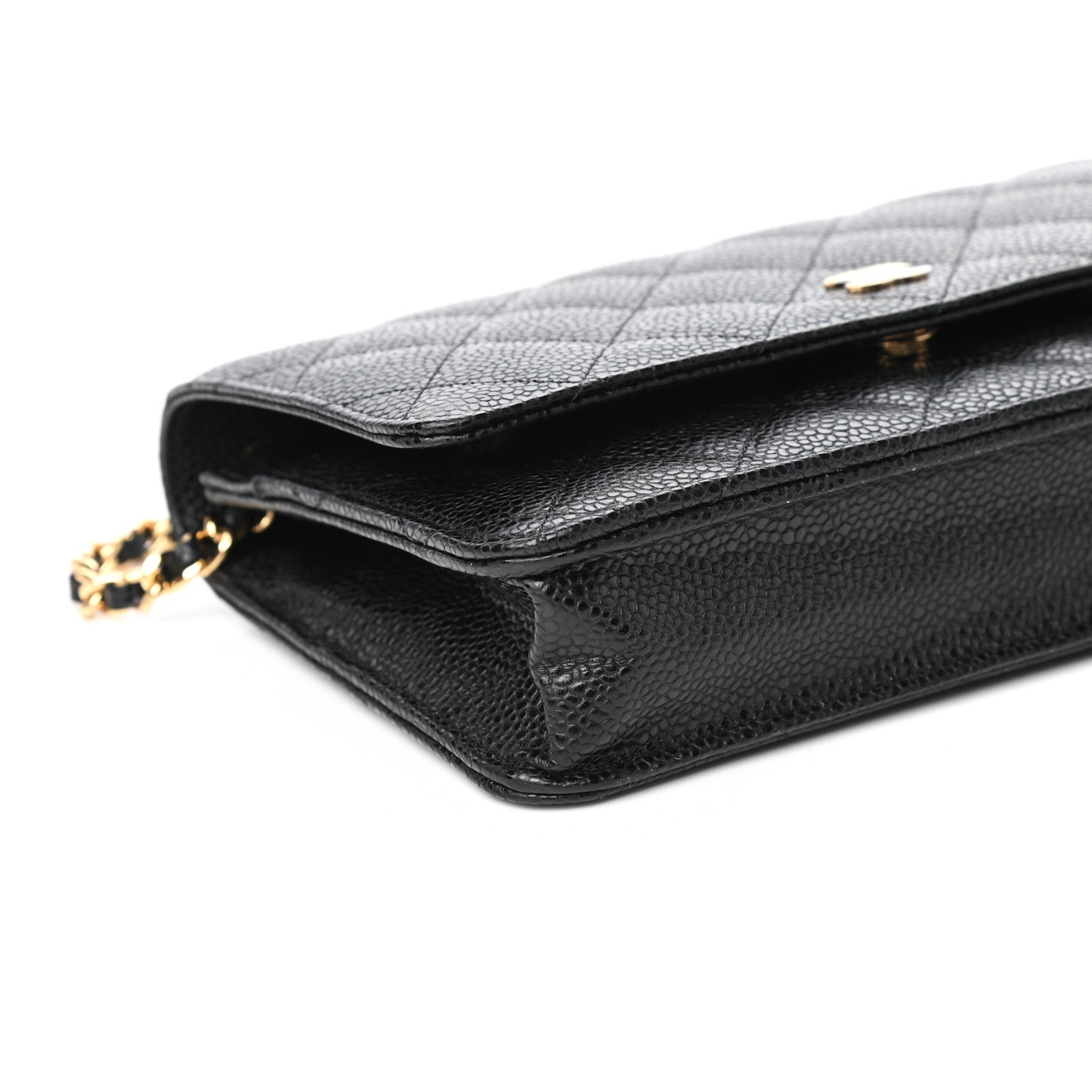 Chanel Caviar Quilted Wallet On Chain WOC Black 8 of 10