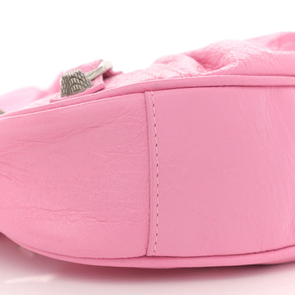 Balenciaga Agneau Arena Le Cagole Shoulder Bag XS Candy Pink 10 of 12