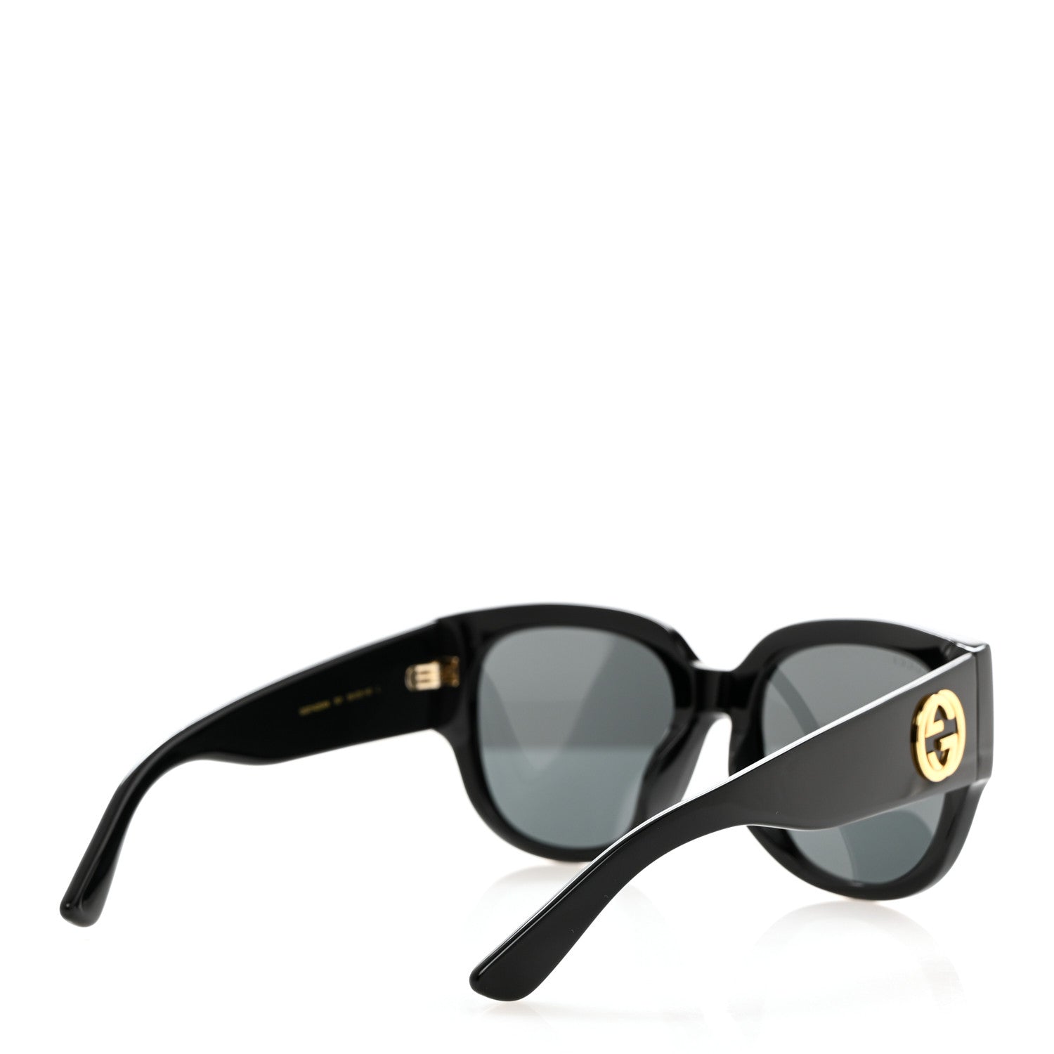 Gucci Acetate Square Frame Sunglasses GG0142SA Black 4 of 7