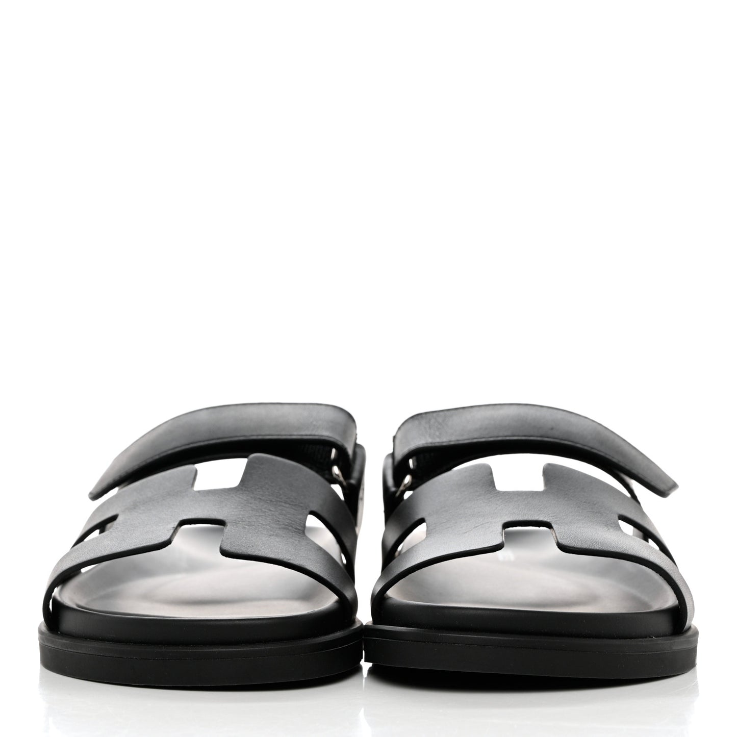 Calfskin Womens Chypre Sandals 37 Black