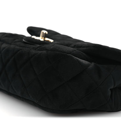 Chanel Velvet Quilted Mini Rectangular Pearl Crush Flap Black 10 of 13