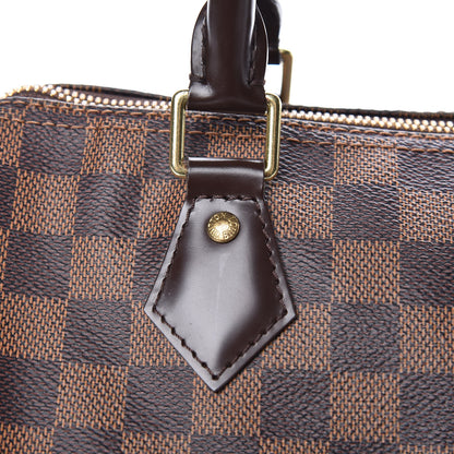 Louis Vuitton Damier Ebene Speedy Bandouliere 25 9 of 15