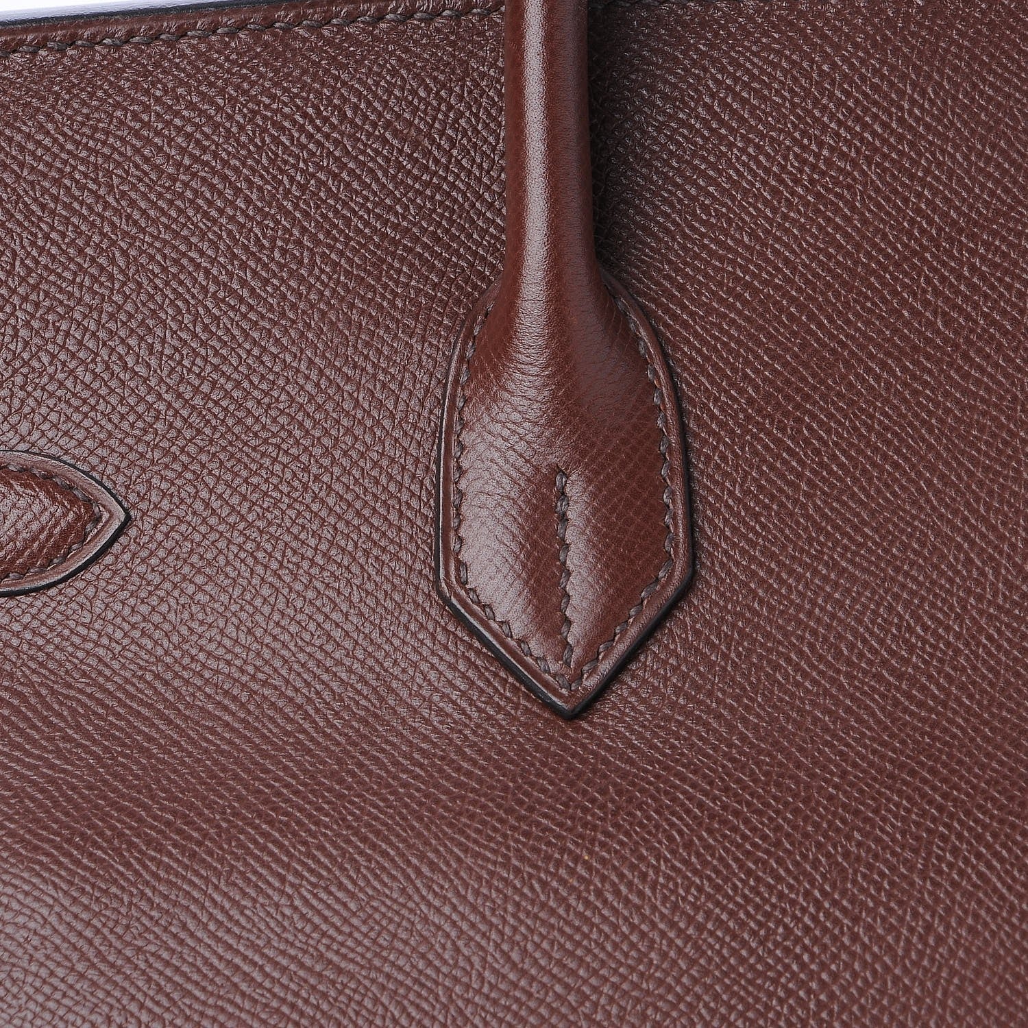 Hermes Courchevel Birkin 35 Chocolate 29 of 36