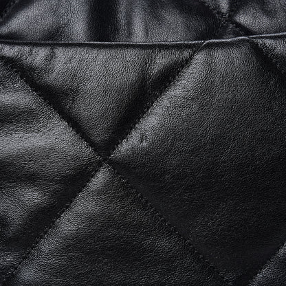 Chanel Lambskin Quilted Large 19 Flap Black 12 of 14