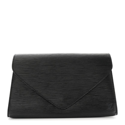 Louis Vuitton Epi Art Deco Clutch Black 1 of 8