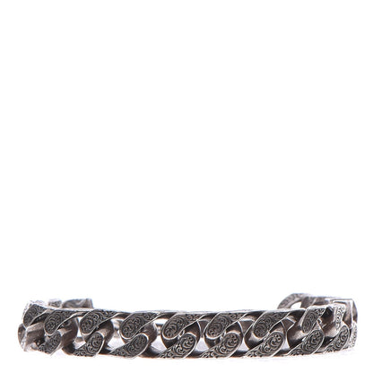 Gucci Sterling Silver Interlocking G Chain Bracelet 1 of 7
