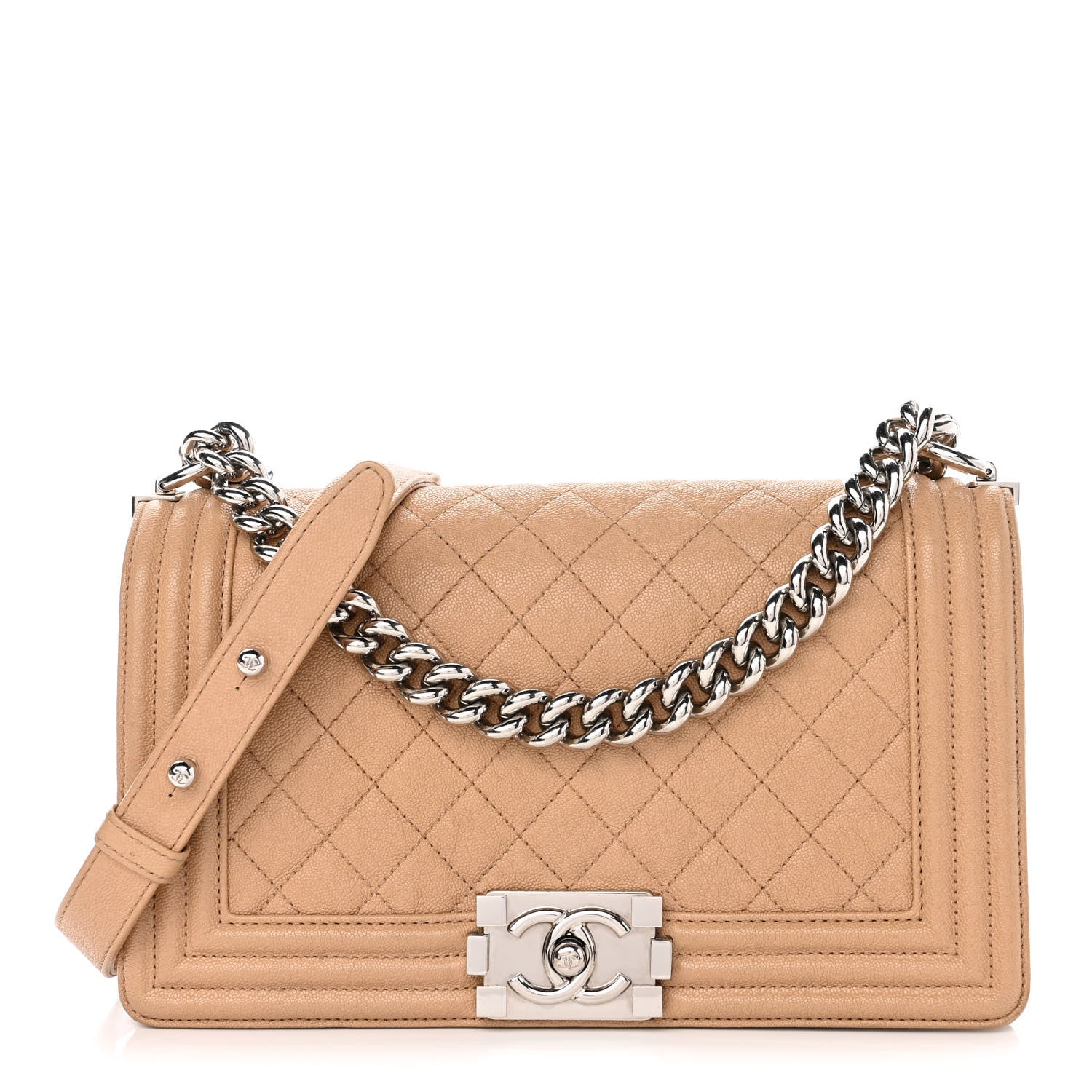 product image of chanel 19b beige FASHIONPHILE