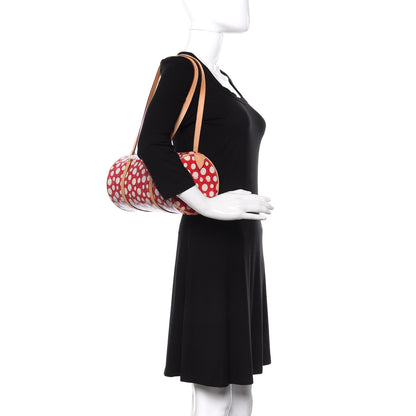 Louis Vuitton Vernis Kusama Infinity Dots Papillon 30 Red 2 of 10