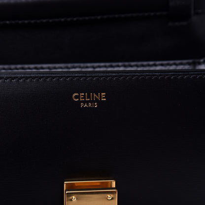 Celine Box Calfskin Teen Classic Box Flap Bag Black 6 of 9